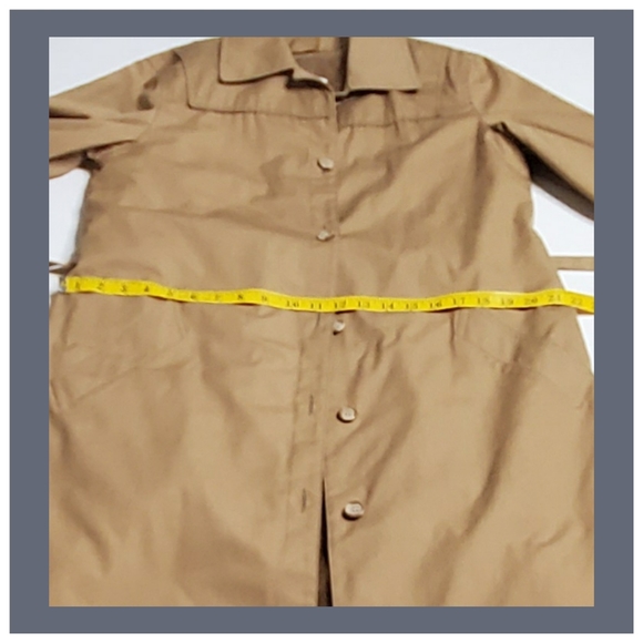 London Fog Vintage Maincoats Long Women's Jacket Size 12M - Picture 16 of 16